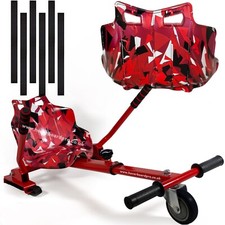 Red camo Go Kart Hoverkart