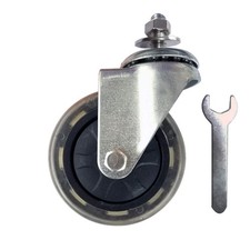 4'' Quiet Rubber Wheel